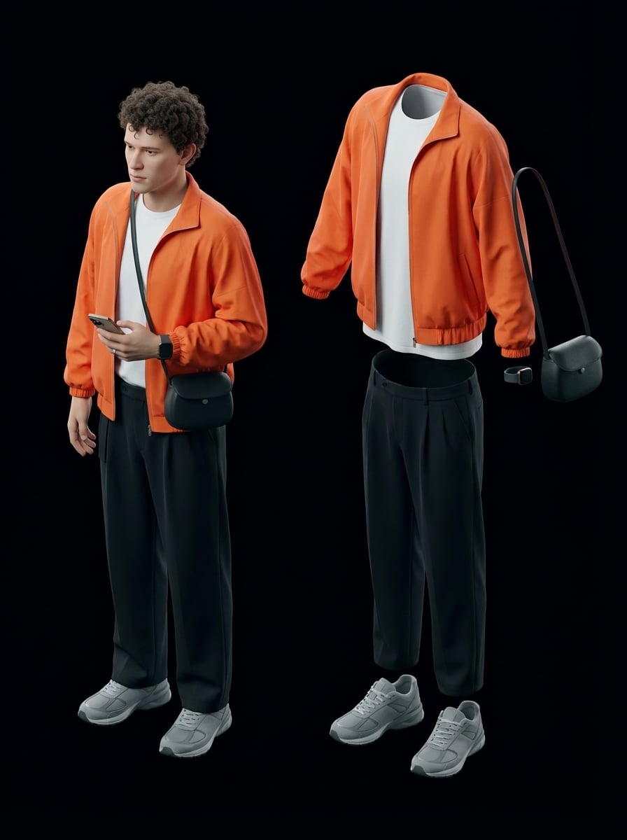 Example output from Outfit 💥 Exploder