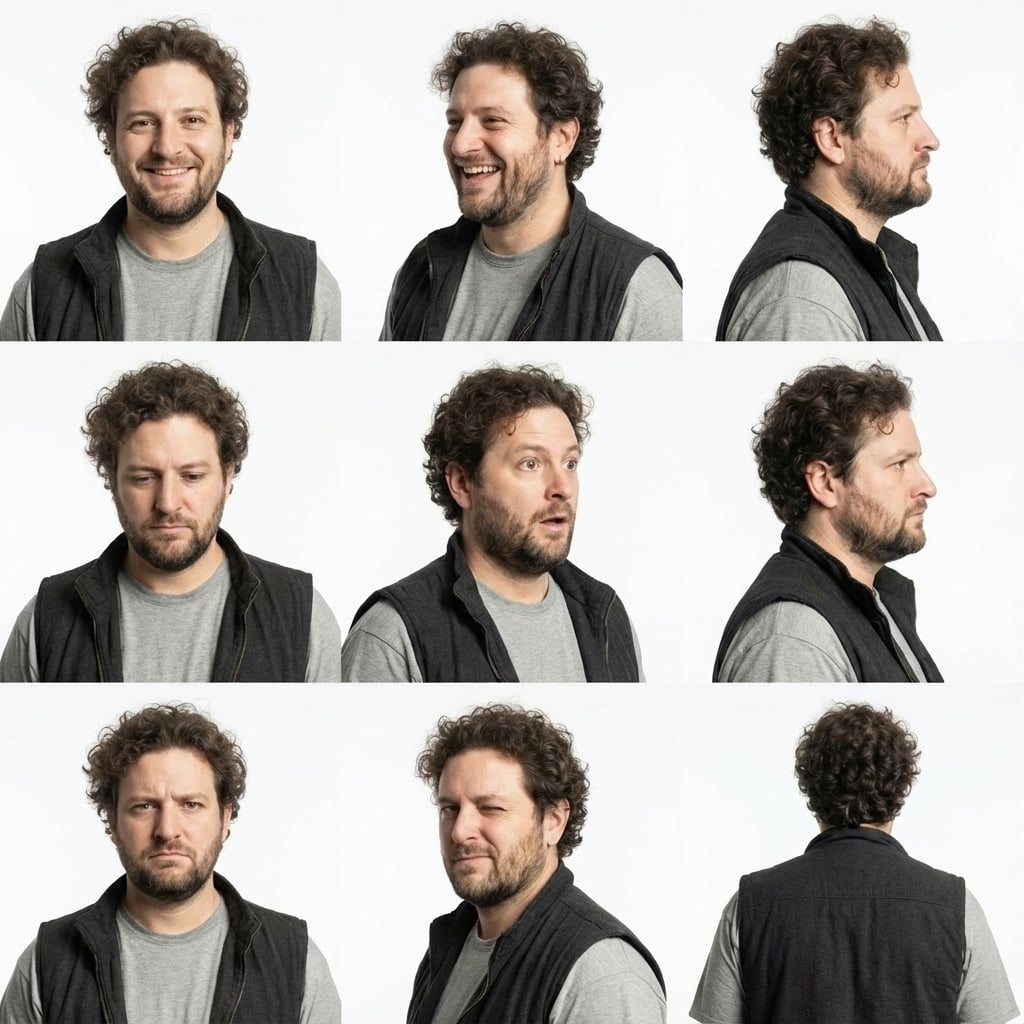 Example output from AI Character Builder