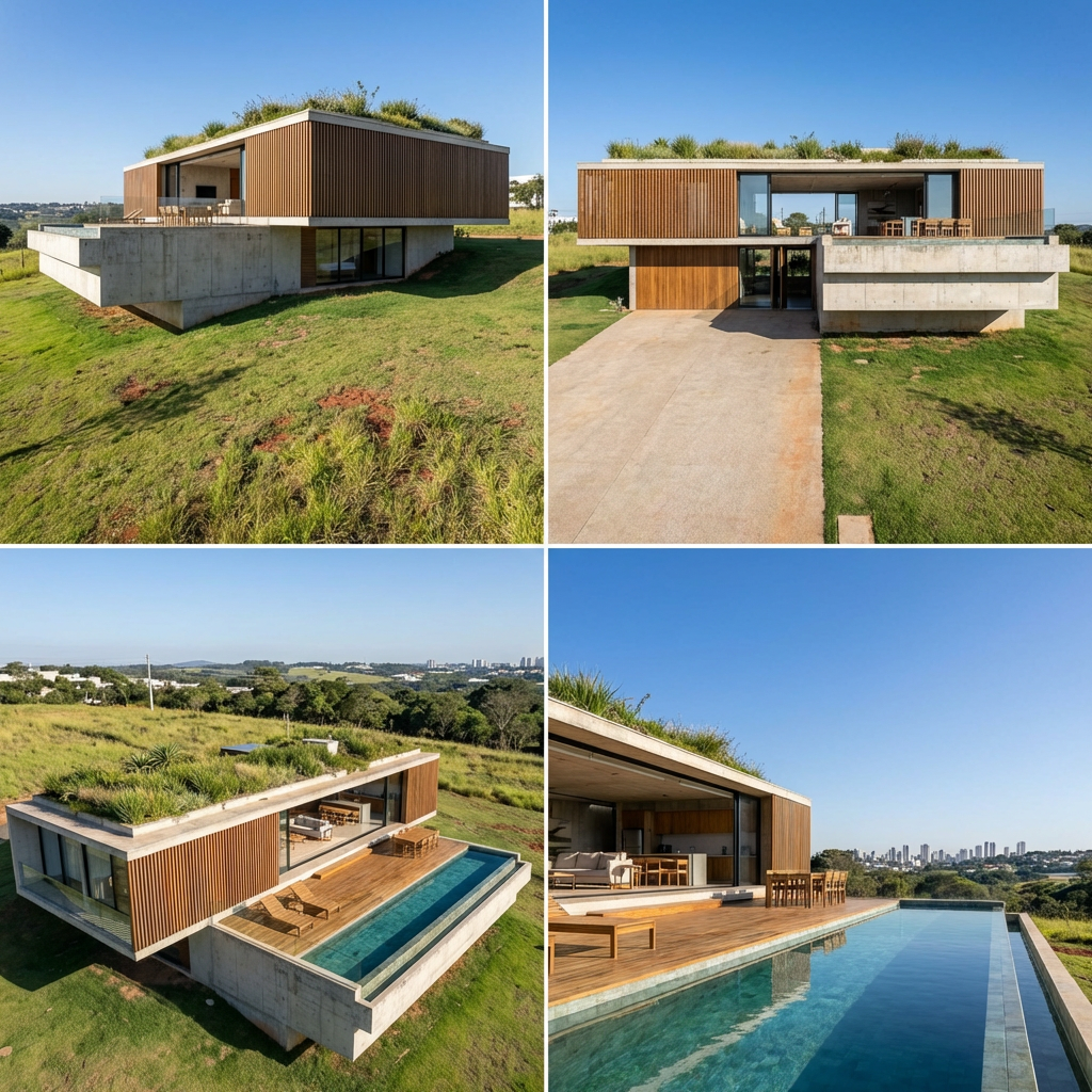 Example output from ARQTECH - RENDER COM IA