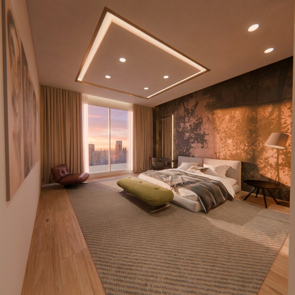 Example output from Multi‑Lighting Render Transformer