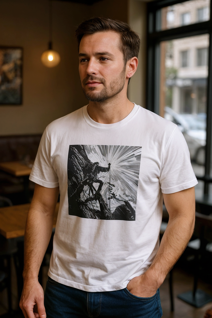 T-shirt/ Product Mockup Generator Male