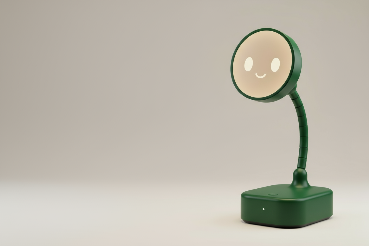 Simple studio shot of the gadget on a white background