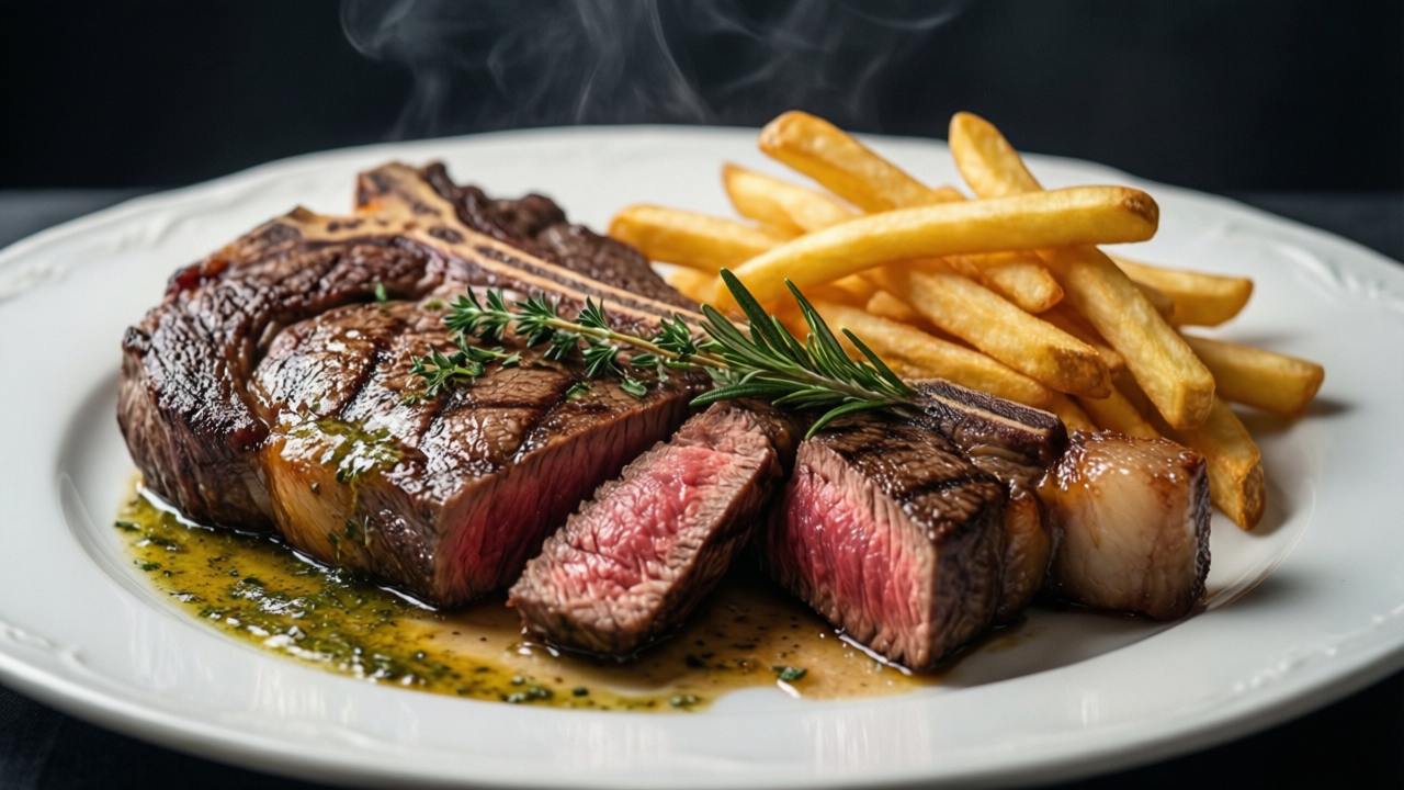 Example output from MAKE ME FOOD: