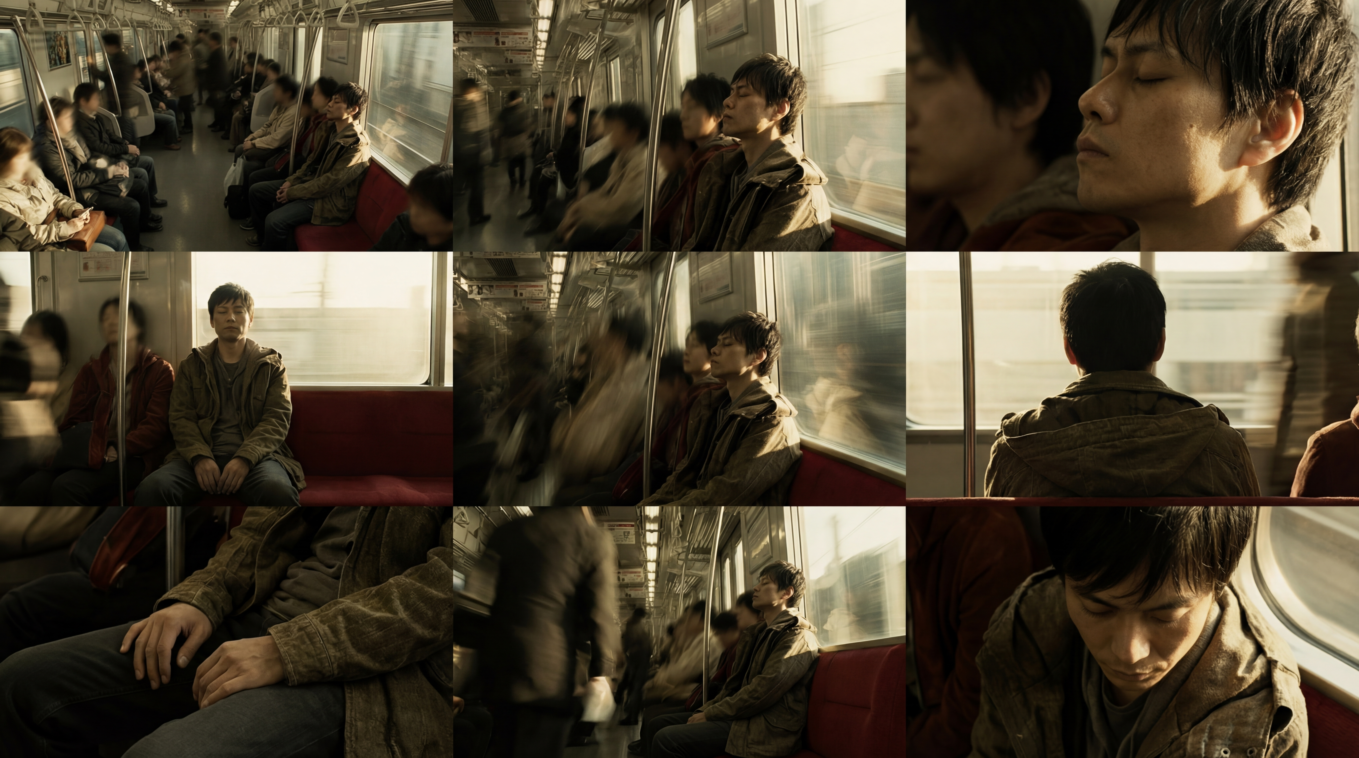 Example output from Cinematic 9-Angle Grid