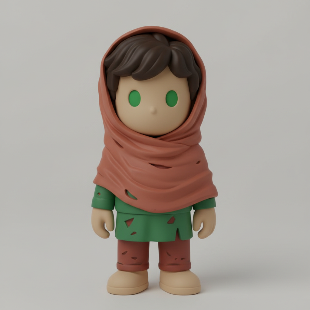 Example output from Art toy