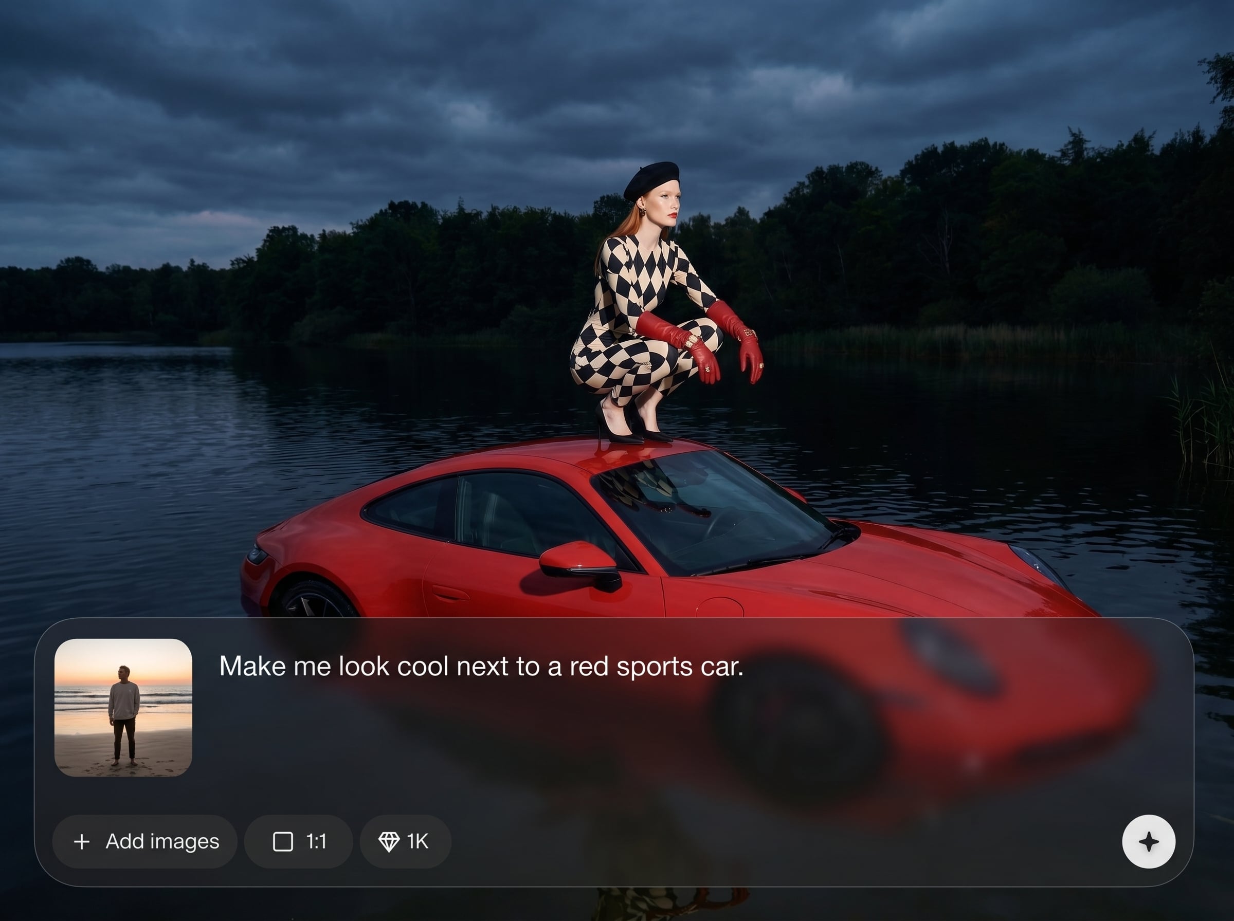 Full-body image-to-image AI